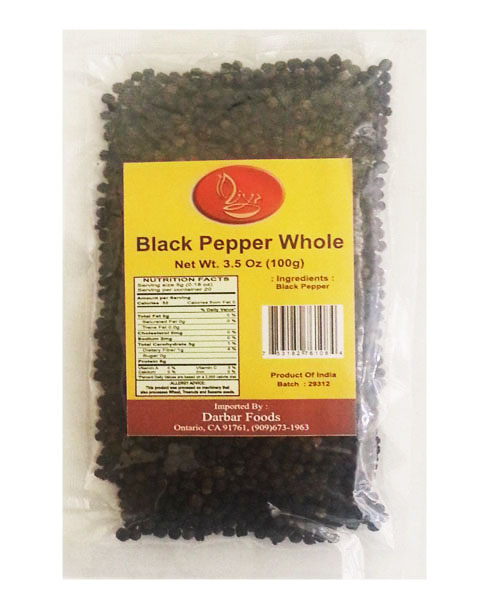 Black Pepper Whole - Click Image to Close